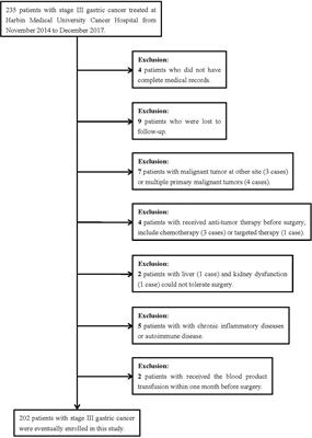 Nutritional Risk Index as a Prognostic Factor Predicts the Clinical Outcomes in Patients With Stage III Gastric Cancer